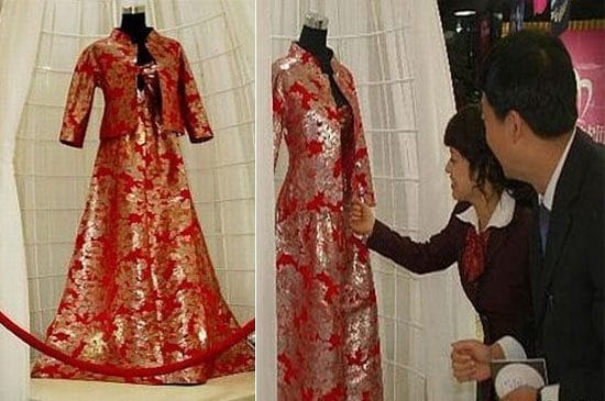 Platinum Wedding Dress – $250,000
