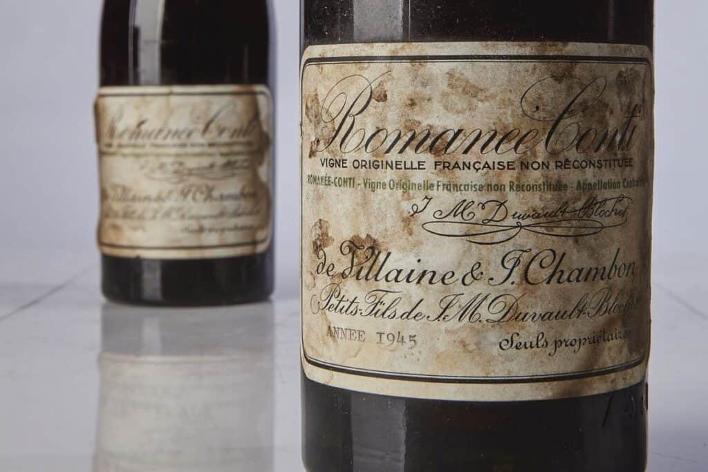 1945 Romanee-Conti Wine - $558,000