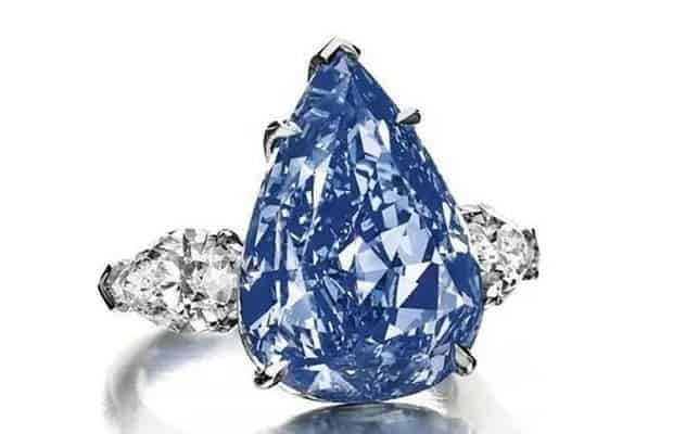 The Winston Blue Diamond Ring – $23.8 Million 